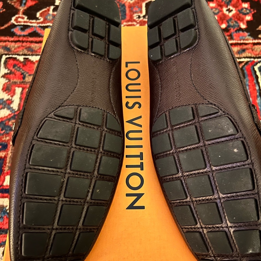 Louis Vuitton Oxfords - Eggplant color